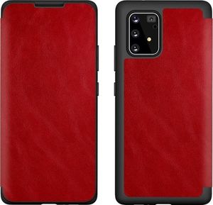 Etui Leather Book iPhone 12 6,1" Max/Pro czerwony/red 1
