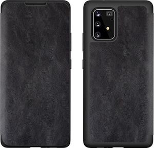 Etui Leather Book iPhone 12 6,1" Max/Pro czarny/black 1