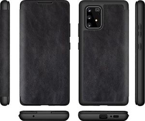 Etui Leather Book iPhone 12 6,1" Max/Pro czarny/black 2