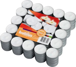 Bolsius Podgrzewacze bezzapachowe tealight BOLSIUS 3,5H 100szt. 1
