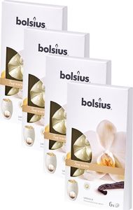 Bolsius Wosk zapachowy do kominka BOLSIUS True Scents 24szt. WANILIA 1