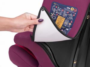 Fotelik samochodowy Ricokids Fotelik samochodowy Ricokids ZEBO czerwony 9-36 kg ISOFIX 3