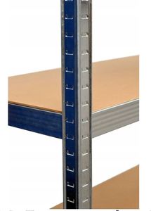 Topeshop Regał magazynowy metalowy G9040 MDF 175kg 6