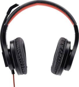Słuchawki Hama HS-USB400 Czerwone (139927) 5