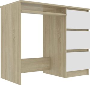 Biurko vidaXL 801378 Beżowe 90 cmx45 cm 1