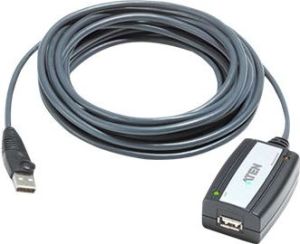 Kabel USB Aten USB-A - USB-A 5 m Czarny (UE250-AT) 1