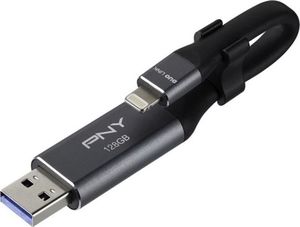 Pendrive PNY Duo-Link, 128 GB  (P-FDI128LA02GC-RB) 1