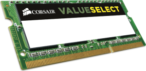 Pamięć do laptopa Corsair Value Select, SODIMM, DDR3L, 16 GB, 1600 MHz, CL11 (CMSO16GX3M2C1600C11) 1