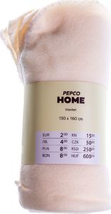 Pepco Koc polar 130x160 cm biały 1