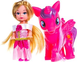 Pepco lalka Natalia z pupilem koń 3