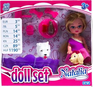 Pepco Lalka Natalia z pupilem pies 1