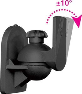 Techly Uchwyt Ścienny do Głośnika Satelitarnego Kolumny 2szt. 4