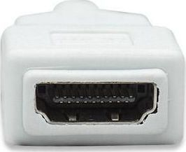 Adapter AV Techly DVI Mini - HDMI biały 3