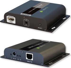 Techly Extender HDbitT HDMI Over IP 4K*30Hz po Skrętce do 120m IR 1