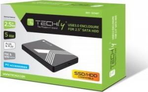 Kieszeń Techly SATA 2.5" SSD/HDD - USB 3.0 (I-CASE USB3-SL25TY) 3