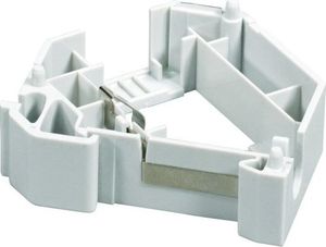 EFB Uchwyt adapter na szynę DIN na moduł Keystone, 1 port 3