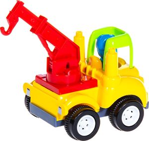 Pepco Autko dla malucha dźwig czerwony 2