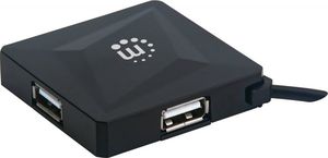HUB USB Manhattan 4x USB-A 2.0 (164818) 2