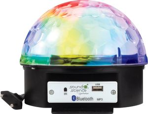 Manhattan Dyskotekowa Kula Disco LED z Głośnikiem Bluetooth / USB 1