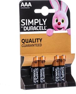 Duracell Baterie LR03 4szt. Duracell 2