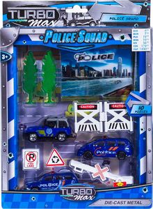 Pepco Zestaw pojazdów policja 1