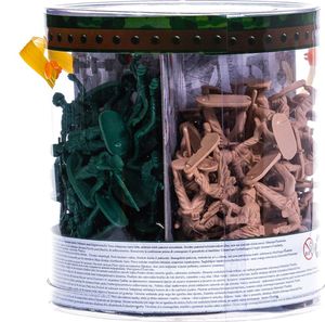 Figurka Pepco Zestaw żołnierzyków dwie armie w tubie 2