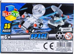 Pepco Klocki małe statek kosmiczny 3