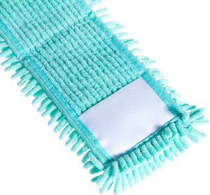 Pepco Zapas do mopa płaskiego Shaggy mikrofibra zielony 2