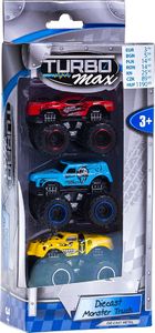 Pepco Autka metalowe terenowe 3-pak Multicolor 2