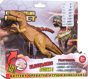 Figurka Pepco Mały dinozaur z dźwiękiem, brązowy 1