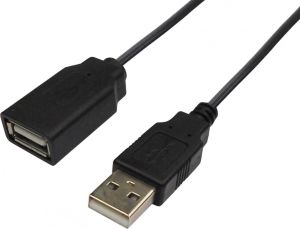 Kabel USB Savio USB-A - USB-A 0.8 m Czarny (SAVIO CL-68) 1