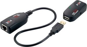Adapter USB LogiLink UA0207 USB - RJ45 Czarny  (UA0207) 1