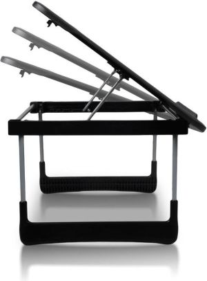 4World Wielofunkcyjne biurko Czarne (09995) 3