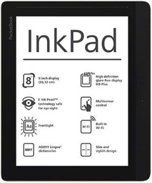 Czytnik PocketBook InkPad Dark Brown (PB840-X-WW) 1