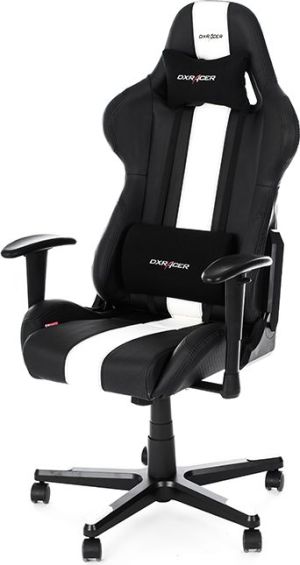 Fotel DXRacer Formula Gaming Chair czarno-biały (OH/FE06/NW) 2