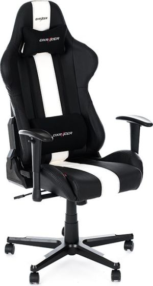 Fotel DXRacer Formula Gaming Chair czarno-biały (OH/FE06/NW) 4