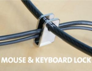 Linka zabezpieczająca Dell Desktop and Peripherals Locking Kit 2.4m  (461-10185) 6