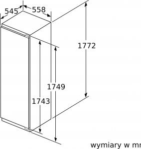 Lodówka Bosch KIL82AFF0 5