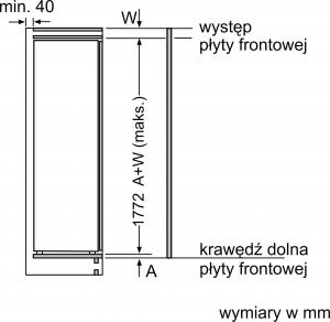 Lodówka Bosch KIL82AFF0 7