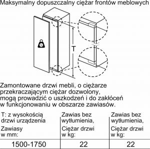 Lodówka Bosch KIL82AFF0 8