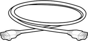 Molex PN Kabel krosowy RJ45 LS0H 1m szary (PCD-01001-0E) 1