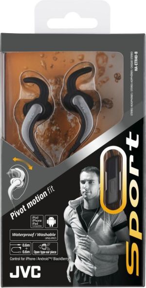 Słuchawki JVC HA-ETR40 Czarny (JVC HA-ETR40 black) 2