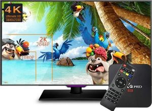 Odtwarzacz multimedialny Aludra SMART TV BOX MXQ PRO 2GB/16GB ANDROID 7.1 Netflix + i8 klawiatura bluetooth 6