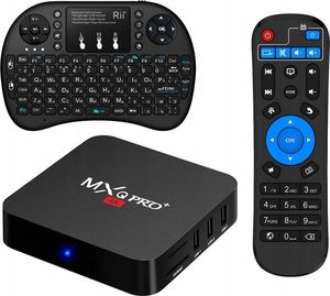 Odtwarzacz multimedialny Aludra SMART TV BOX MXQ PRO 2GB/16GB ANDROID 7.1 Netflix + i8 klawiatura bluetooth 8