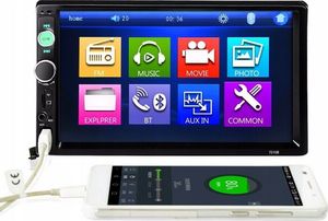 Radio samochodowe Aludra Radio samochodowe 2DIN MP5 MP3 bluetooth USB pilot 3