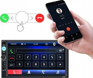 Radio samochodowe Aludra Radio samochodowe 2DIN MP5 MP3 bluetooth USB pilot 4