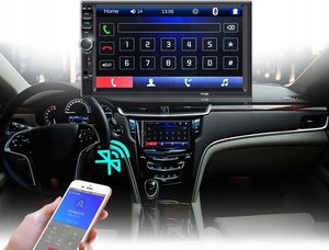 Radio samochodowe Aludra Radio samochodowe 2DIN MP5 MP3 bluetooth USB pilot 6