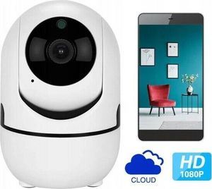 Niania Aludra Niania elektroniczna smart kamera obrotowa WIFI 2Mpix CCtv aplikacja zdalne sterowanie 2