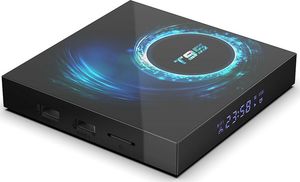 Odtwarzacz multimedialny Aludra T95 + klawiatura bluetooth i8 5