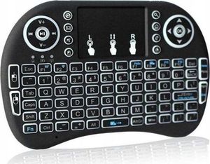 Odtwarzacz multimedialny Aludra T95 + klawiatura bluetooth i8 7